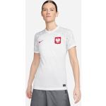 Nová kolekce: Dámské Fotbalové dresy Nike v bílé barvě ve velikosti L s krátkým rukávem ve slevě 