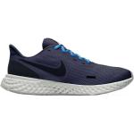 Minimalistické běžecké boty Nike Revolution 5 v modré barvě v minimalistickém stylu prodyšné 