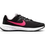 Nike Revolution 6 Big Kids' Running Shoe Black/Pink 3 (35.5)