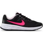 Dětské Silniční běžecké boty Nike Revolution 6 v růžové barvě z kůže ve velikosti 36 prodyšné 