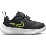 Dětské Tenisky na suchý zip Nike MD Runner v černé barvě v ležérním stylu ve velikosti 20 na suchý zip ultralehké ve slevě 
