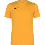 Pánská  Trička s krátkým rukávem Nike Park ve zlaté barvě z polyesteru s krátkým rukávem 