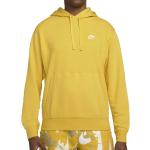 Pánské Rozepínací mikiny s kapucí Nike Sportswear v žluté barvě v klasickém stylu z bavlny ve velikosti L ve slevě 