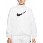 Dámské Bundy Nike Sportswear v bílé barvě z nylonu ve velikosti L podšité ve slevě 
