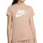 Dámská  Sportovní trička Nike Sportswear v pudrové barvě z bavlny ve velikosti S ve slevě 