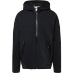 Pánské Bundy s kapucí Nike Sportswear v černé barvě ze síťoviny ve velikosti XXL podšité ve slevě plus size 
