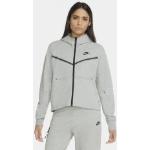 Dámské Rozepínací mikiny s kapucí Nike Sportswear Tech Fleece v moderním stylu z fleecu ve slevě 
