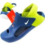 Dětské Sandály Nike Sunray Protect v modré barvě ve velikosti 19,5 na léto 