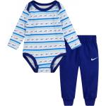 Oblečení Nike Swoosh v královsky modré barvě ve slevě 
