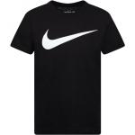 Dětská trička s krátkým rukávem Chlapecké v černé barvě ve velikosti 4 ve slevě od značky Nike Swoosh z obchodu DragonSport.cz 