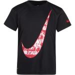 Dětská trička s krátkým rukávem Chlapecké v černé barvě v ležérním stylu ve slevě od značky Nike Swoosh z obchodu DragonSport.cz 