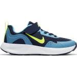 Tenisky Nike Wearallday v modré barvě na suchý zip 