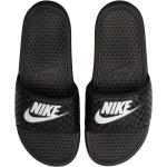 Dámské Sportovní pantofle Nike Benassi JDI v černé barvě z gumy ve velikosti 35,5 s tlumením nárazu na léto 