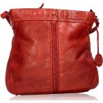 Noelia Bolger dámská kožená kabelka – červená - One size