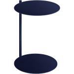 Odkládací stolky Noo.ma v modré barvě v minimalistickém stylu z kovu ekologicky udržitelné 