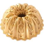 Formy na bábovky Nordic Ware ve zlaté barvě v moderním stylu z kovu 