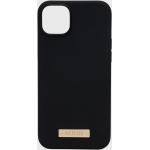 Dámské iPhone 14 Plus kryty Guess v černé barvě ze silikonu ve slevě 