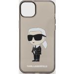 Dámské iPhone 14 Plus kryty Karl Lagerfeld v černé barvě z plastu ve slevě 