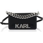 Dámské Pouzdra a kryty na mobil Karl Lagerfeld v černé barvě v elegantním stylu 