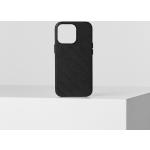 Dámské iPhone 12 Pro kryty Karl Lagerfeld v černé barvě v minimalistickém stylu z polyuretanu 