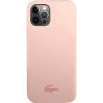 Dámské Pouzdra a kryty na mobil Lacoste v růžové barvě ze silikonu 
