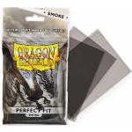 Obaly na karty 63 x 88 mm - barevné (Dragon Shield - Perfect Fit), barva šedá