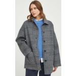 Klasické kabáty MAX & CO. v šedé barvě z vlny ve velikosti Oversize 