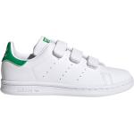 Dětské Tenisky na suchý zip adidas Originals v bílé barvě na suchý zip 