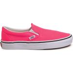 Pánské Slip on tenisky Vans Classic Slip-On v růžové barvě v skater stylu ve velikosti 37 bez zapínání ve slevě 