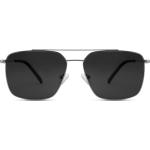 Pánské Hranaté sluneční brýle Lucléon v černé barvě z polyuretanu 