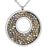 Ocelový náhrdelník s krystaly Crystals from Swarov
