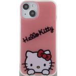 iPhone 13 kryty v růžové barvě odolné proti poškrábání s motivem Hello Kitty 