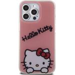 iPhone 13 Pro kryty v růžové barvě odolné proti poškrábání s motivem Hello Kitty 