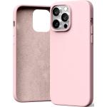 iPhone 14 Pro kryty v růžové barvě ze silikonu 