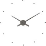 Nástěnné hodiny Nomon v šedé barvě 