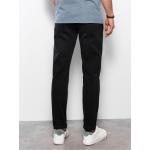 Pánské Regular fit džíny Ombre Clothing v černé barvě regular z bavlny ve velikosti M ve slevě 