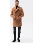 Ombre Clothing Pánský kabát Joachim hnědá XL