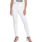 Dámské Slim Fit džíny ONLY Blush v bílé barvě ve velikosti 8 XL 