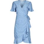Dámské Zavinovací šaty ONLY v modré barvě ve velikosti 10 XL 