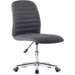 Otočná kancelářská židle Astlley - textil | tmavě šedá