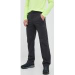 Outdoorové kalhoty Jack Wolfskin v šedé barvě z polyesteru 