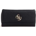 Dámské Luxusní peněženky Guess Kelsey v černé barvě v elegantním stylu z koženky 