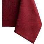 Ubrusy v bordeaux červené z polyesteru oválné odolné vůči zašpinění a skvrnám 