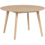 Jídelní stoly v minimalistickém stylu ze dřeva kulaté 