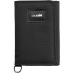 Sportovní peněženky Pacsafe Nepromokavé v černé barvě s blokováním RFID 