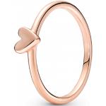 Dámské Stříbrné prsteny PANDORA v elegantním stylu pozlacené  k Valentýnu 