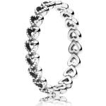 Dámské Stříbrné prsteny PANDORA ze stříbra k Valentýnu 
