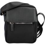 Pánské Kožené tašky přes rameno Katana v černé barvě v moderním stylu z koženky 