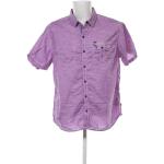 Pánské Košile Engbers ve fialové barvě ve velikosti XXL ve slevě plus size 