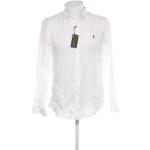 Pánské Designer Košile Ralph Lauren Ralph v bílé barvě ve velikosti M ve slevě 